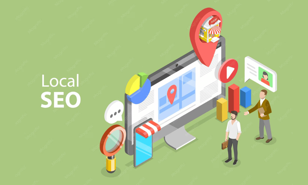 local SEO illustration about Michigan Search Engine Optimization